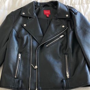 Woman’s Leather Guess jacket